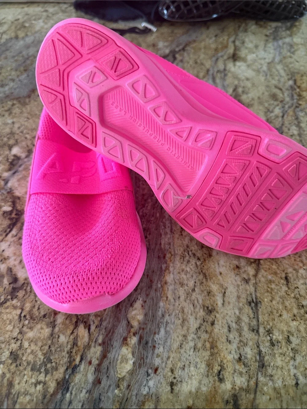 APL Women's TechLoom Slip-On Sneaker - Hot Pink